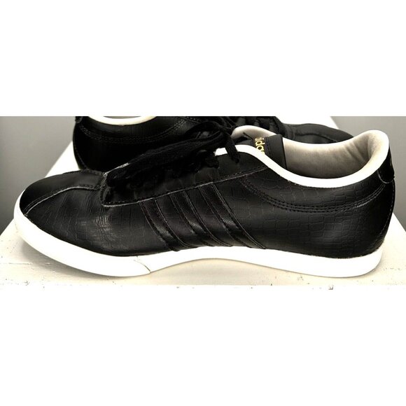 Adidas Womens Shoes Courtset Casual Athletic Trainer Sneaker Black Size 9.5 - Picture 6 of 10